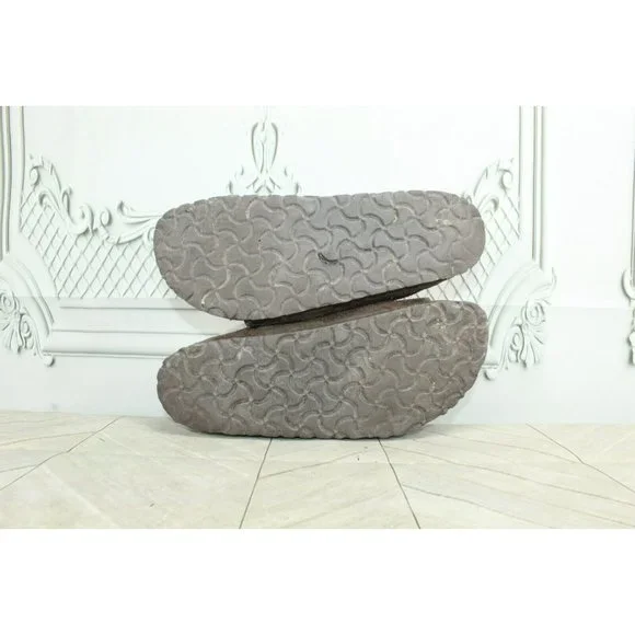 Birkenstock Arizona Brown Suede Double-Strap Slide Sandals Size 38 US 7 - Picture 9 of 9